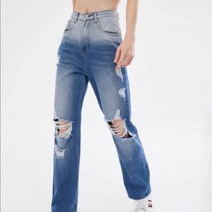 Brand new button fly jeans